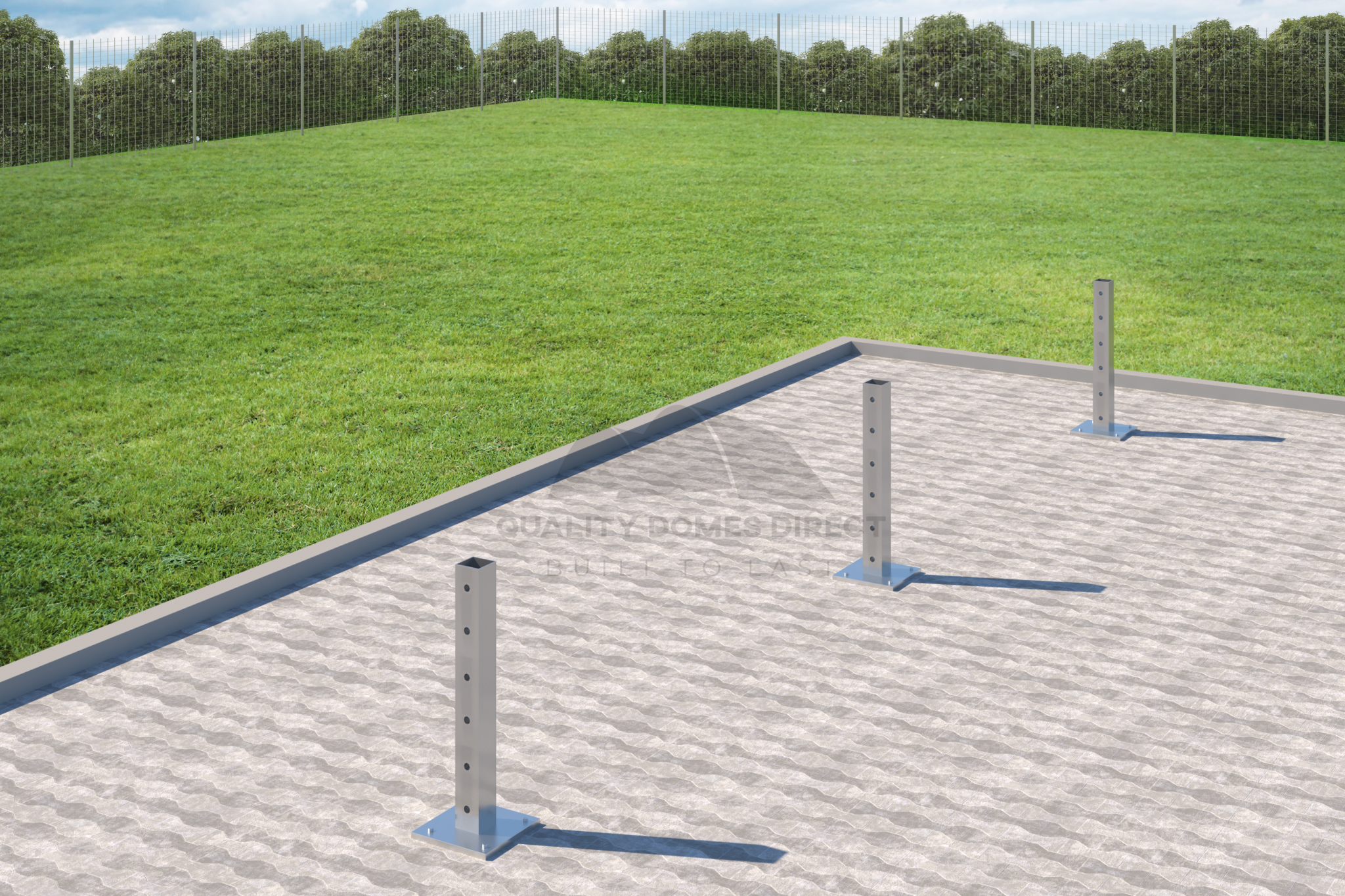 40ft Single Row Post Set - Image 4