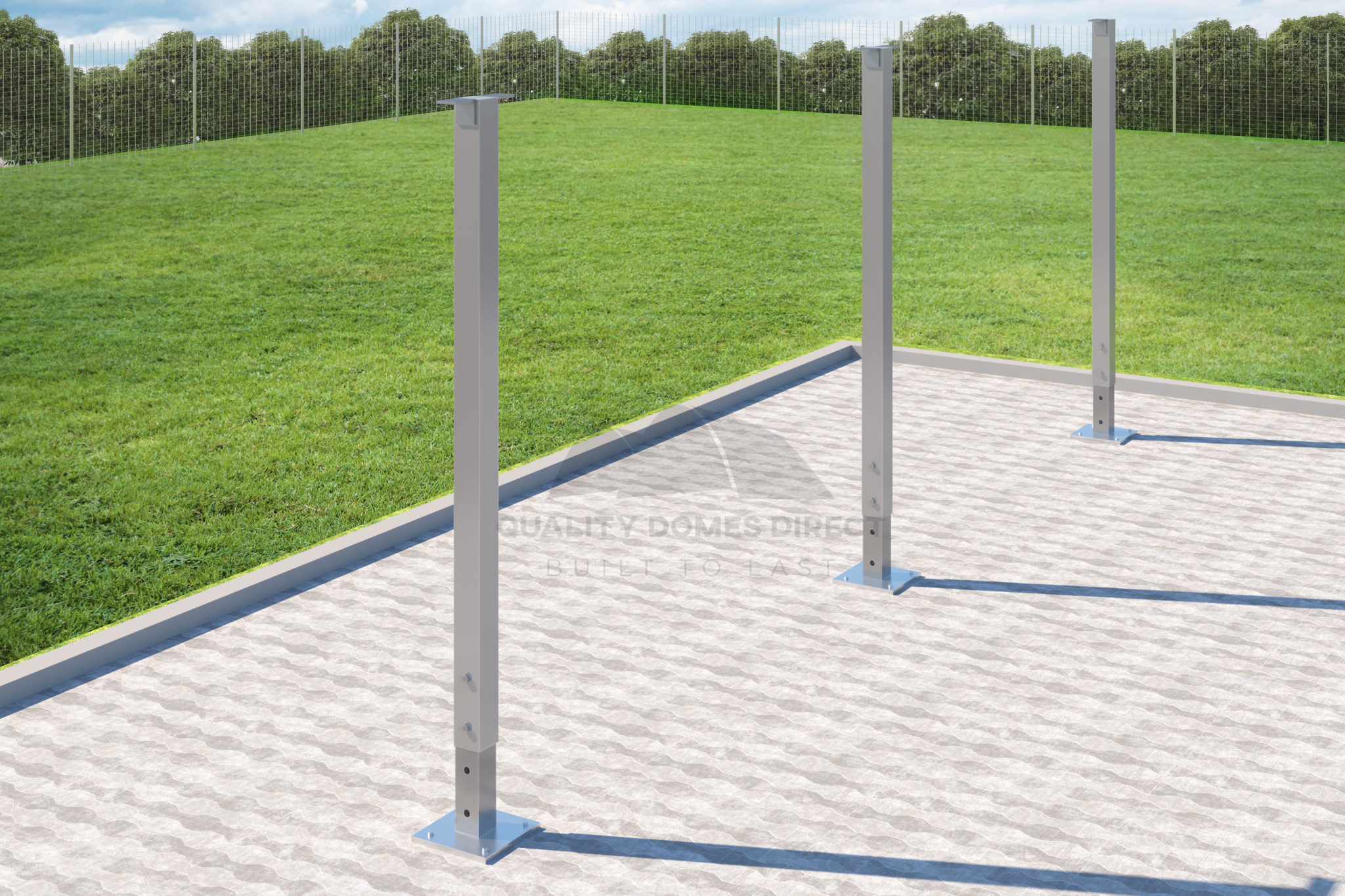 40ft Single Row Post Set - Image 2