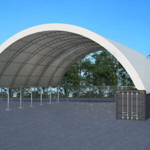 60ft Single Row Post Set