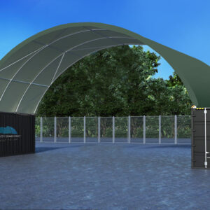 40x20ft (12x6m) Quicklock Commercial Grade Dome Green