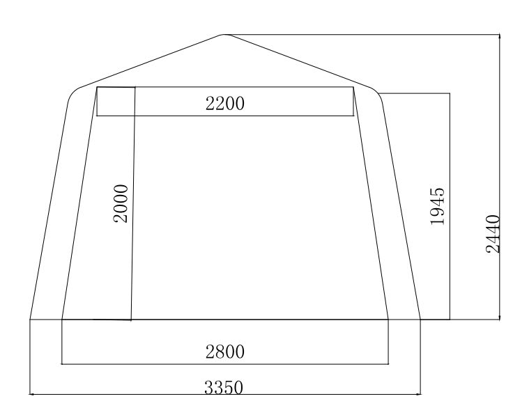 11x20x8ft (3.35×6.1×2.44m) Compact Car Shelter - Image 2
