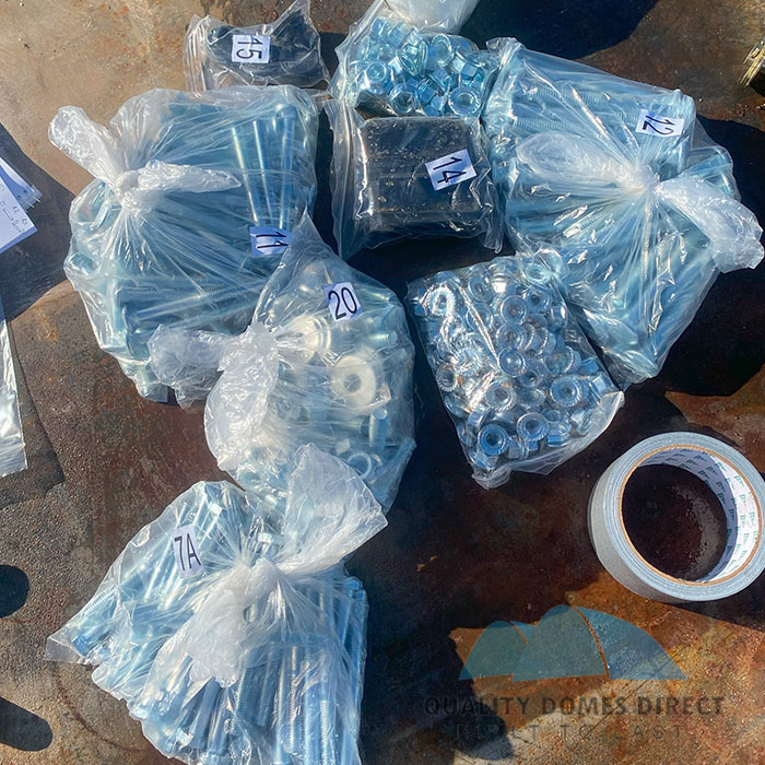 26x40ft (8x12m) Quicklock Commercial Grade Dome (GREY) - Image 29