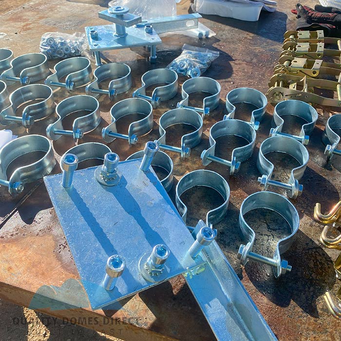 26x40ft (8x12m) Quicklock Commercial Grade Dome (GREY) - Image 28