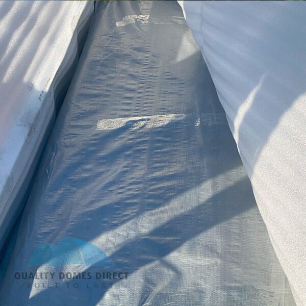 30x40ft (9x12m) Quicklock Square Tube Dome with End Wall - Image 13