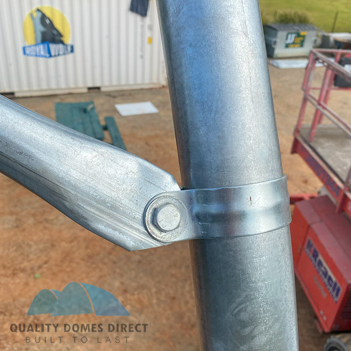 26x40ft (8x12m) Quicklock Commercial Grade Dome (GREY) - Image 32