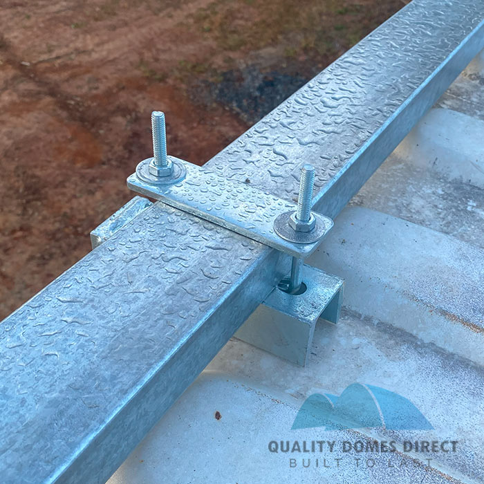 26x40ft (8x12m) Quicklock Commercial Grade Dome (GREY) - Image 6