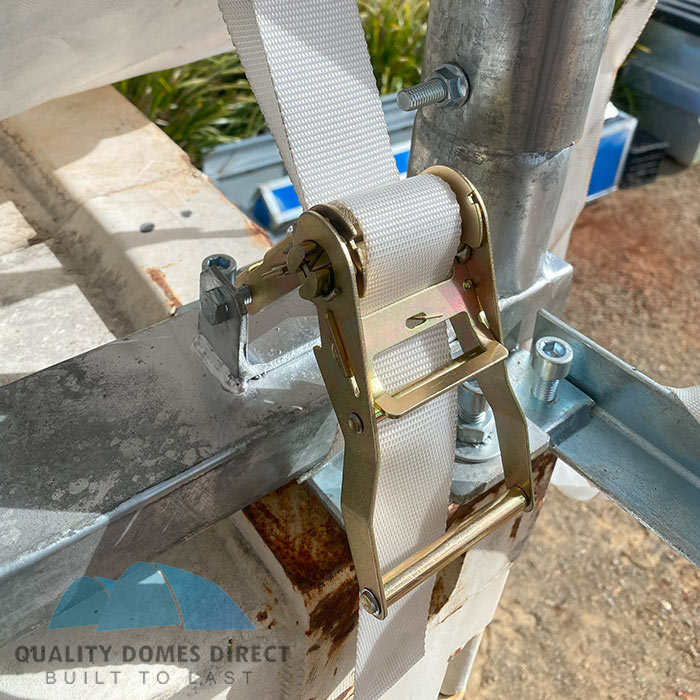 26x40ft (8x12m) Quicklock Commercial Grade Dome (GREY) - Image 5