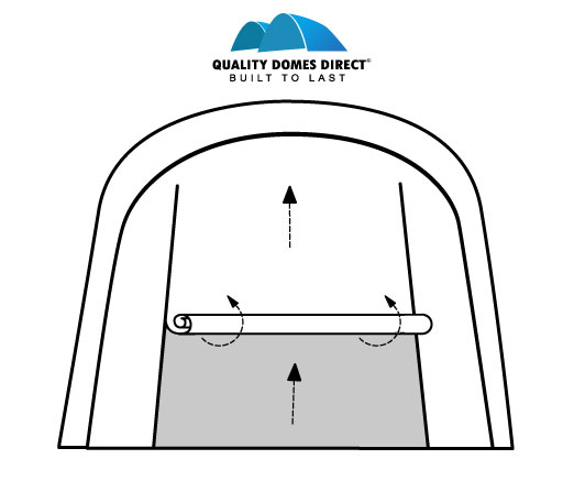 11x20x8ft (3.35×6.1×2.44m) Compact Car Shelter - Image 3