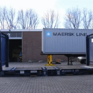 20ft x 8ft Used Shipping Container – Flat-Rack