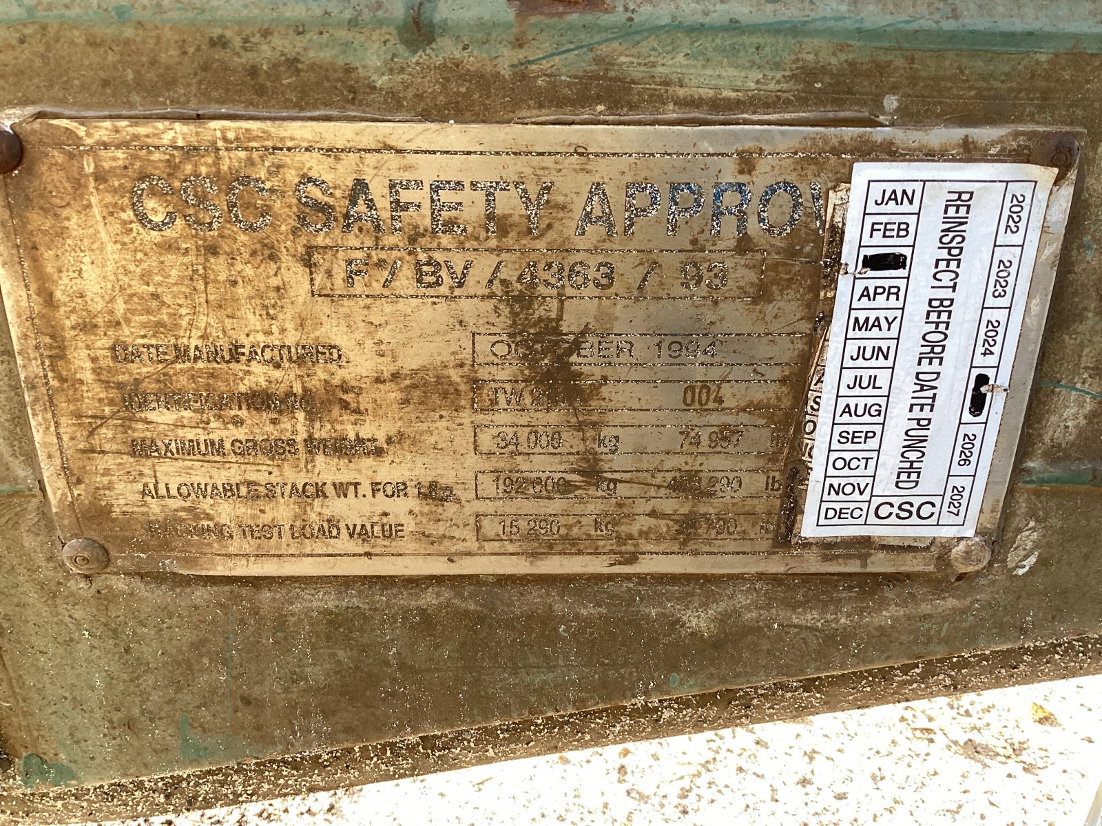 40ft General Purpose Pallet Wide Container Sydney RWLU4480037 - Image 2