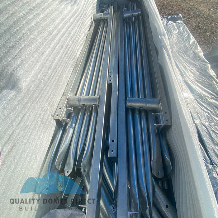 40x40ft (12x12m) Quicklock Commercial Grade Dome with End Wall - Image 12