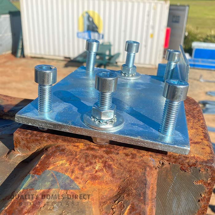 40x40ft (12x12m) Quicklock Commercial Grade Dome with End Wall - Image 13