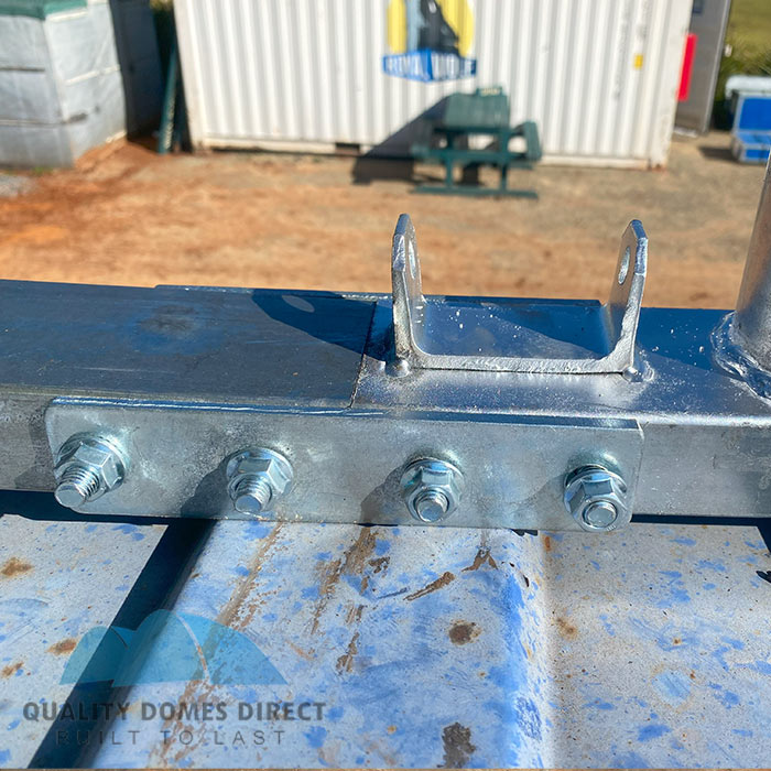 40x40ft (12x12m) Quicklock Commercial Grade Dome with End Wall - Image 6