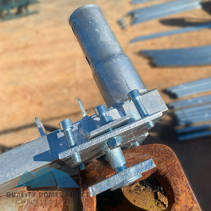 40x40ft (12x12m) Quicklock Commercial Grade Dome with End Wall - Image 11